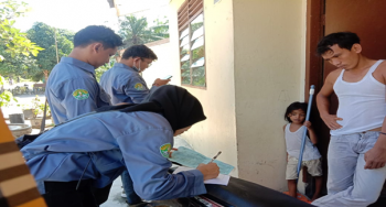 Mahasiswa Unri Sensus Pemetaan Sosial Kampung Adat Kuala Gasib Siak